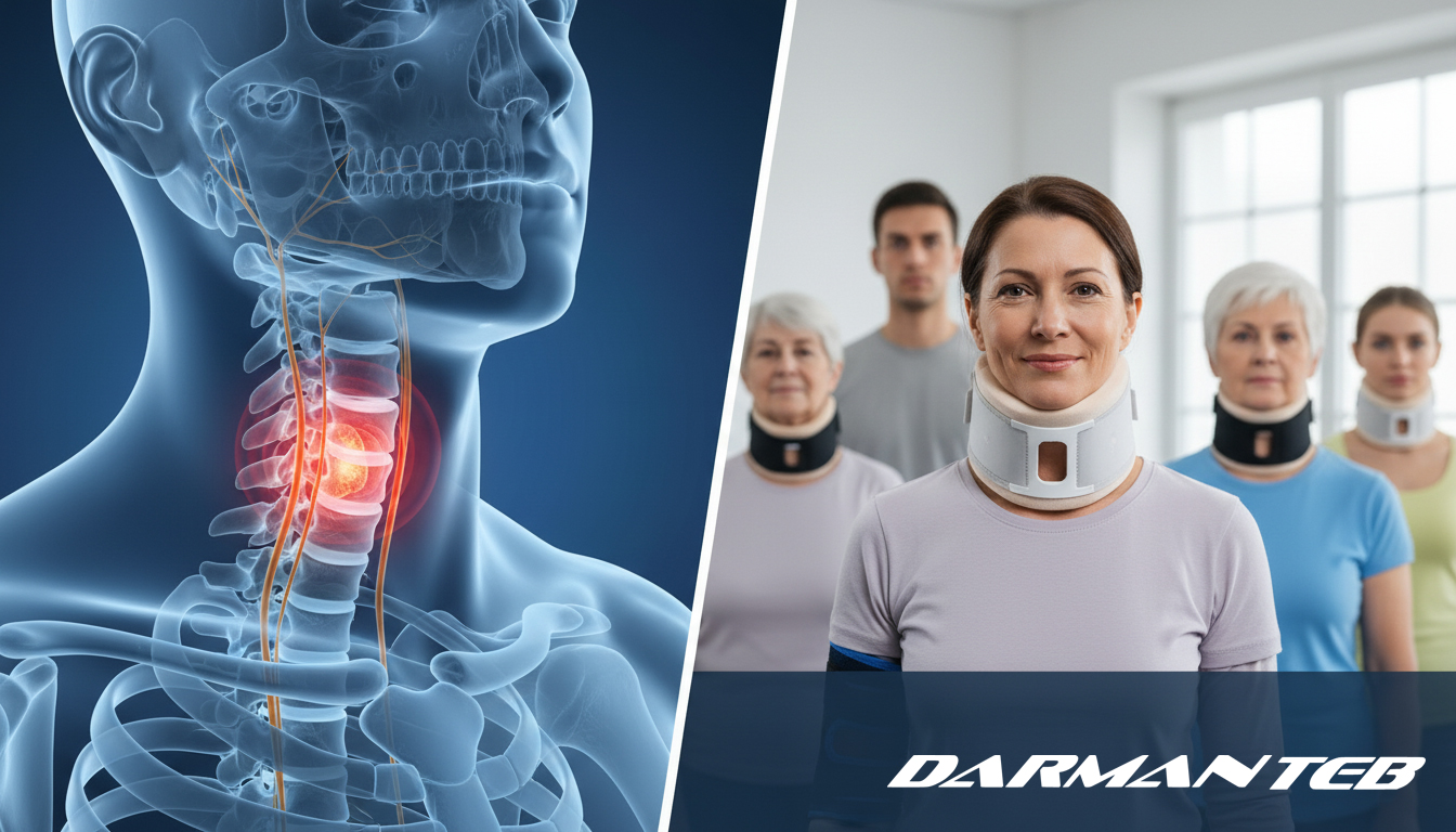 آسیب‌های گردن: علل شایع، انواع مشکلات و نقش گردن بندهای طبی در پیشگیری و درمان